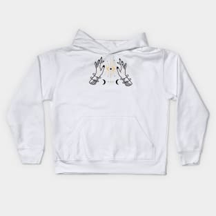 Celestial Hands Kids Hoodie